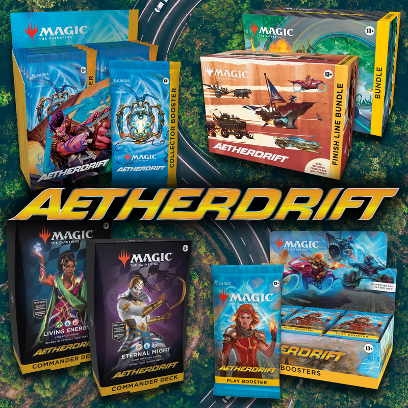 MtG : Aetherdrift - Boosters, Bundles & Commander Decks