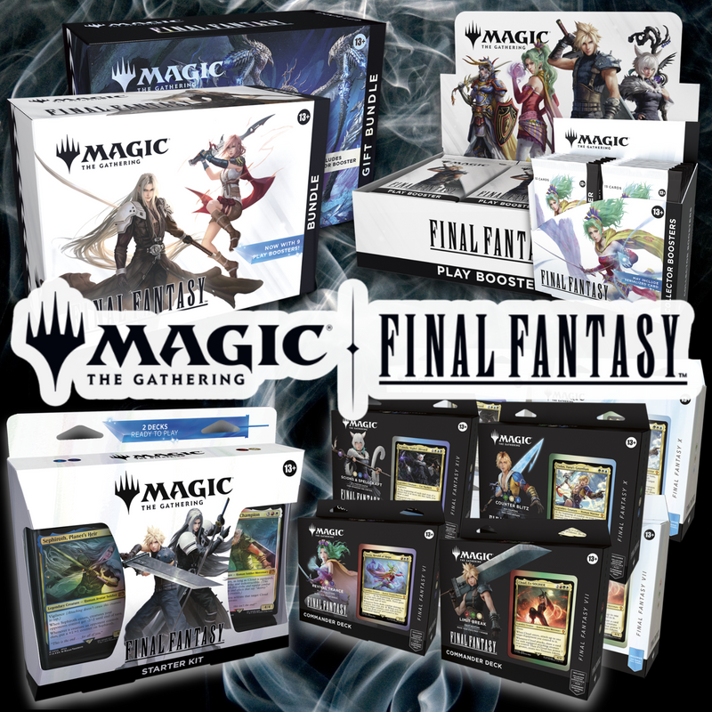 MtG : Final Fantasy - Boosters, Bundles, Starter Kits & Commander Decks