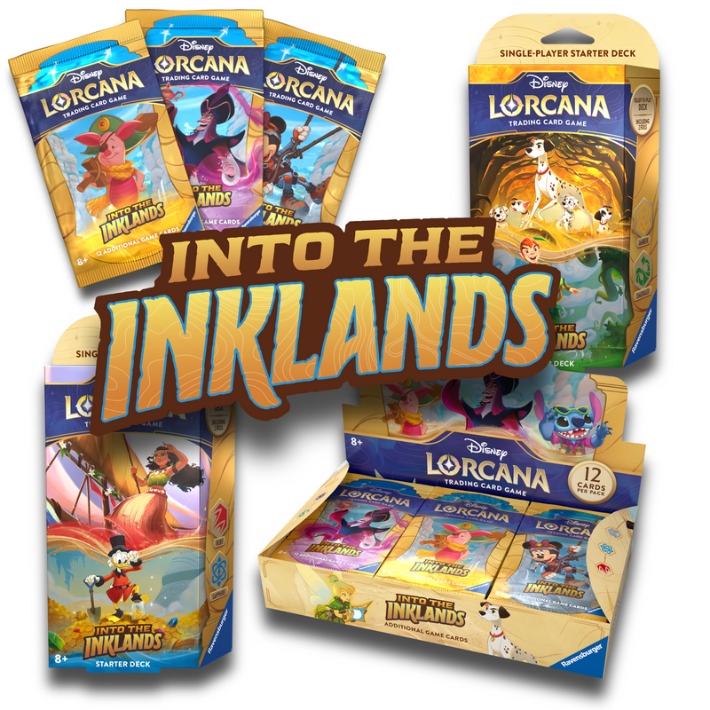 LorcanaTCG : Into the Inklands (Set 3) - Boosters & Starter Decks