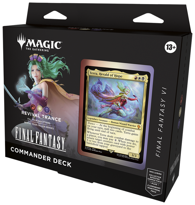 MtG : Final Fantasy - Boosters, Bundles, Starter Kits & Commander Decks