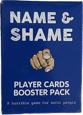 Name & Shame- Player Card Booster Pack
